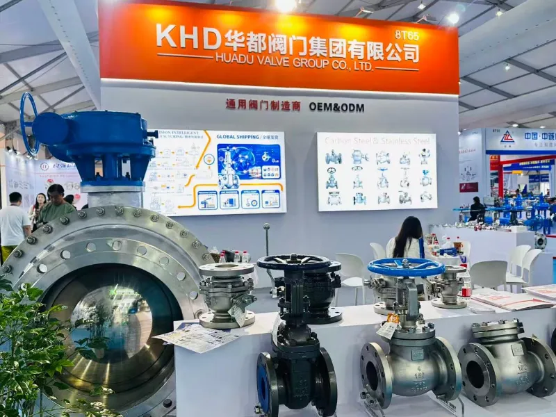 Zhejiang Int'l Valve Industry Chain Fair 2026 An Kammala Da Nasara - Na gode da ziyartar Huadu Valve Group (KHD) a Booth 8T65