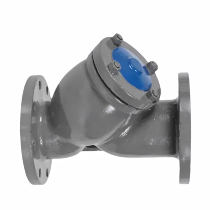 Carbon Karfe Flanged Y-type Tace