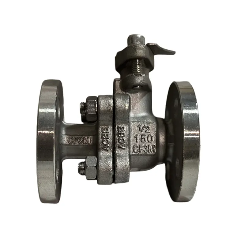 Bakin Karfe 316 Ball Valve
