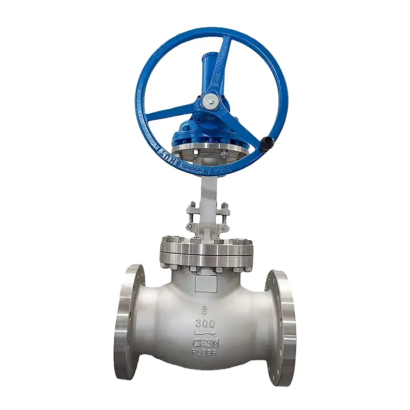 Bakin Karfe 316 Flanged Globe Valve
