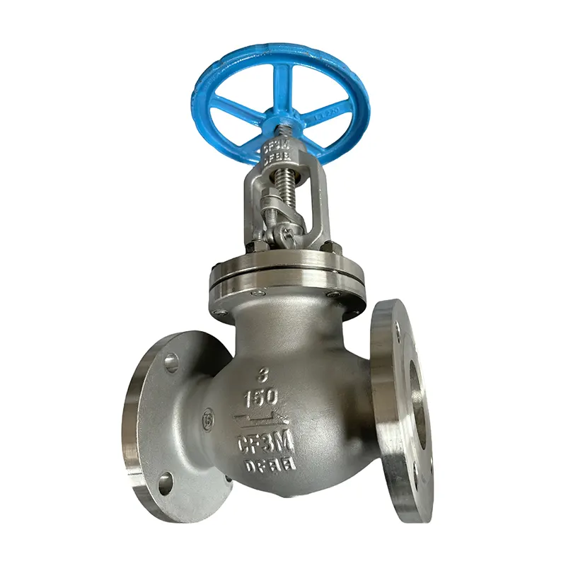 Bakin Karfe 316l Flanged Globe Valve