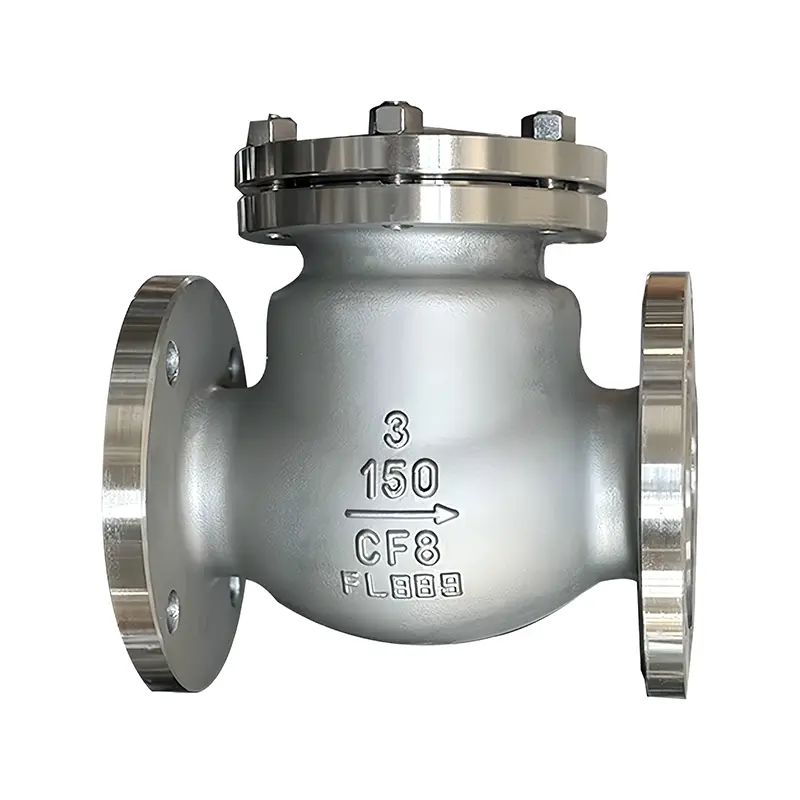 Bakin Karfe Check Valve