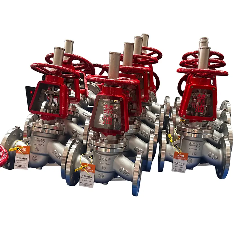 Bakin Karfe Oxygen Globe Valve